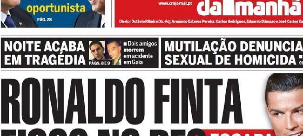<span style="color:#f00;">Ronaldo DRIBLEAZA fiscul din Portugalia!</span> Solutia gasita de vedeta de la Real ca sa nu ajunga in situatia lui Messi