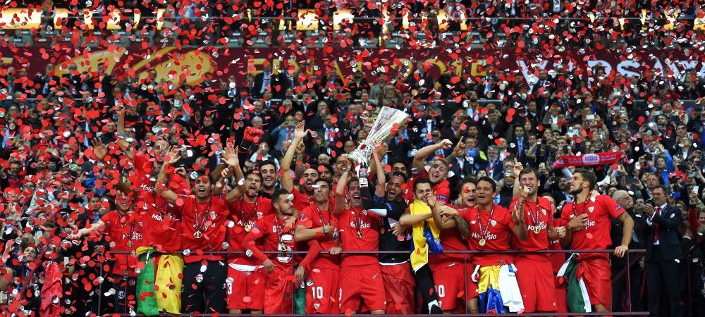 <span style="color:#f00;">Bacca, Bacca si trofeul merge din nou la Sevilla</span> | Spaniolii, al 4-lea trofeu din istorie si al 2-lea consecutiv: GALERIE FOTO + VIDEO