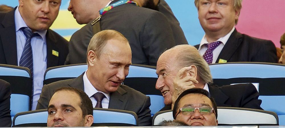 <span style="color:#f00;">Putin ATACA SUA in scandalul FIFA: </span>"O incalcare grava! Se impiedica realegerea lui Blatter si organizarea Mondialului din Rusia"