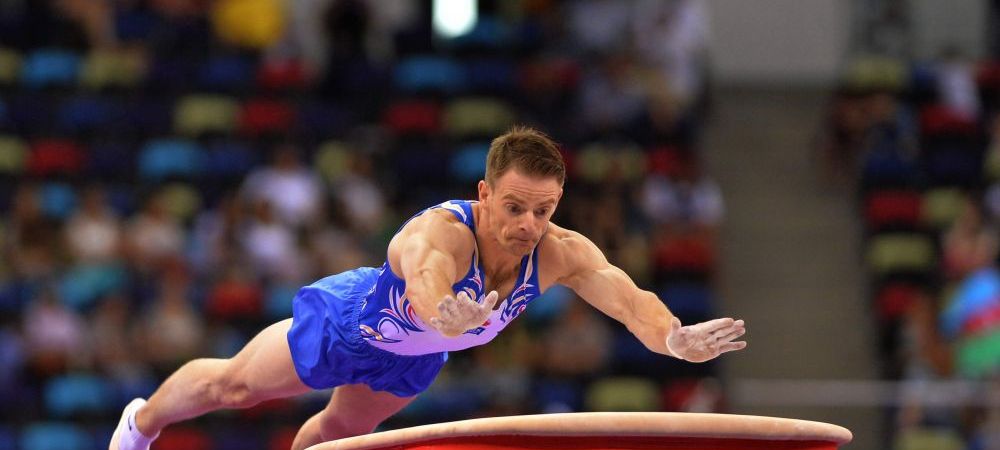 <span style="color:#f00;">A PATRA medalie pentru Romania!</span> Marius Berbecar aduce bronzul pentru gimnastica masculina la Baku!