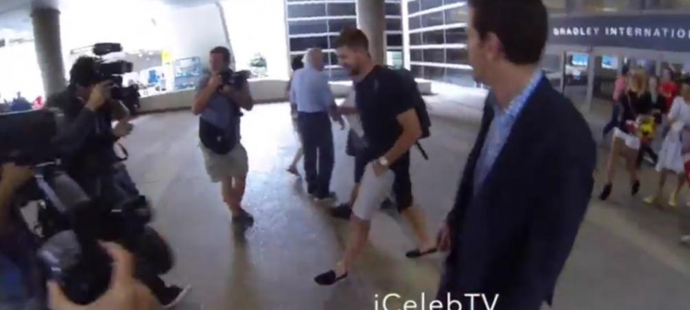 <span style="color:#f00;">Surpriza URIASA pentru Gerrard la Los Angeles!</span> Ce i s-a intamplat pe aeroport