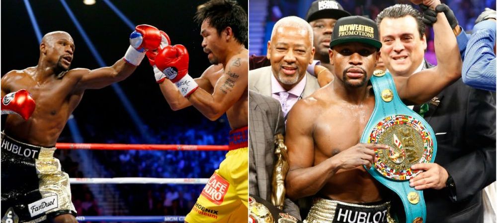 Soc in boxul mondial | <span style="color:#f00;">Mayweather ramane fara centura cucerita in "Meciul Secolelor" cu Manny Pacquiao! </span>Ce greseala a facut