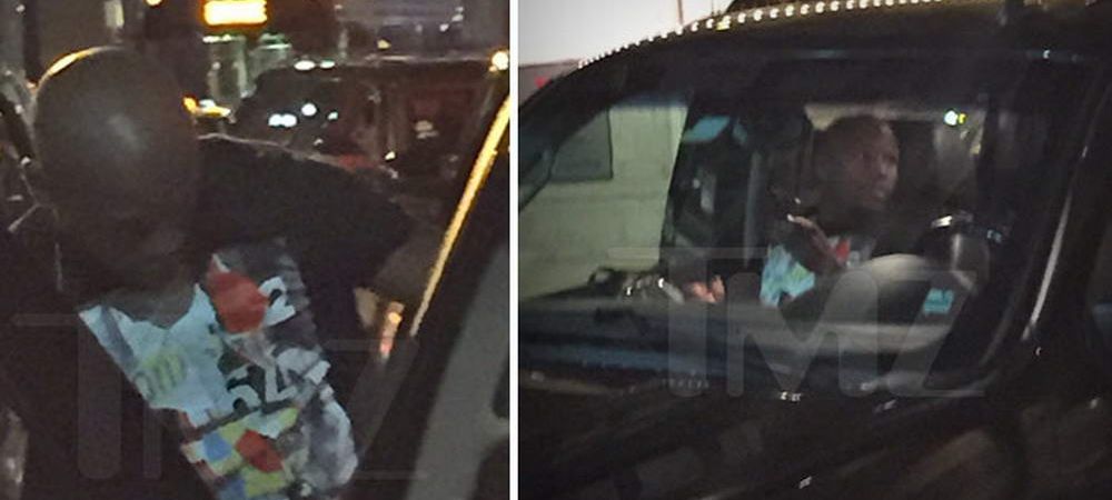 <span style="color:#f00;">Floyd Mayweather, implicat intr-un accident auto! </span>Una din masinile americanului a lovit un motociclist! FOTO