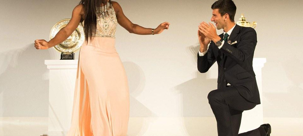 <span style="color:#f00;">Dansul campionilor: Novak Djokovici si Serena Williams au facut show</span> la gala de inchidere a turneului de la Wimbledon <span style="color:#f00;">VIDEO</span>