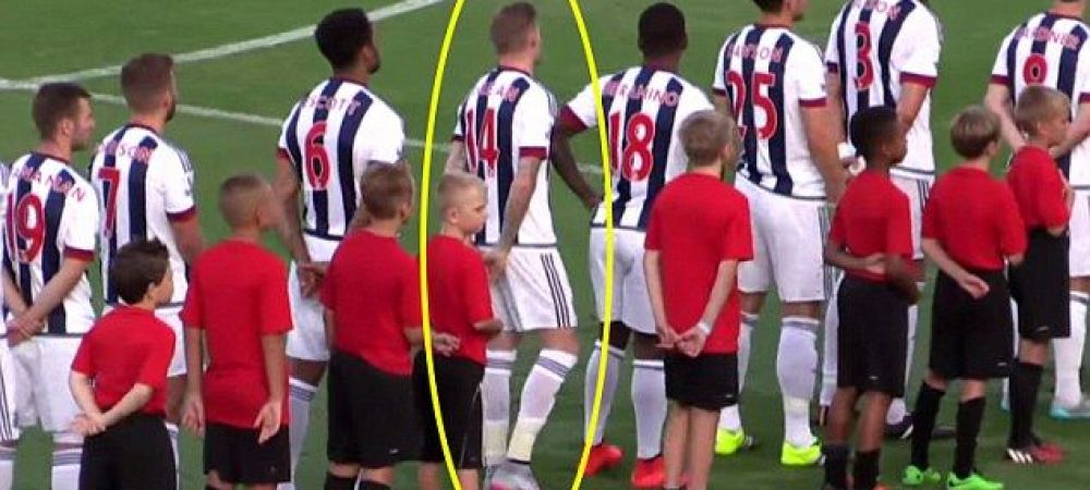Gestul facut de acest jucator cand a auzit IMNUL Marii Britanii pe stadion! <span style="color:#f00;">O tara intreaga e scandalizata</span>