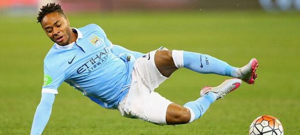 Primele 3 min ale lui Sterling la City, o nebunie de toti banii: <span style="color:#f00;">a calcat pe minge ca un incepator, apoi a marcat in poarta Romei</span>