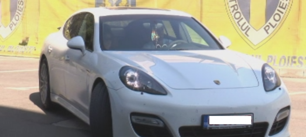 Aparitie halucinanta in cantonamentul Petrolului! <span style="color:#f00;">Ce jucator a aparut cu o masina de 200.000 de euro! SUPER VIDEO</span>