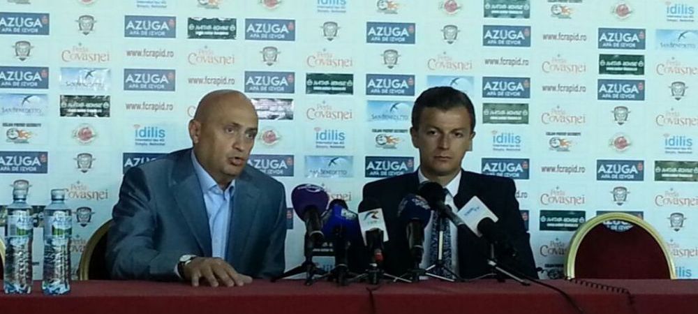 Rapid si-a prezentat noul presedinte, iar Moraru anunta ca baga<span style="color:#f00;"> 1.5 mil euro pentru revenirea in Liga I</span>