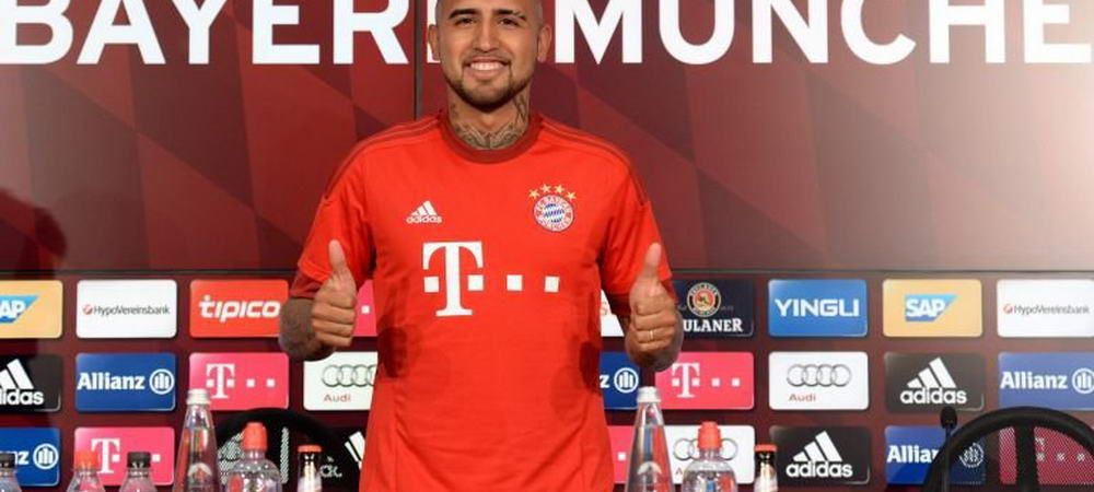<span style="color:#f00;">Tatal lui Vidal a fost ARESTAT pentru posesie de droguri! </span>A urmarit prezentarea fiului sau la Bayern in spatele gratiilor