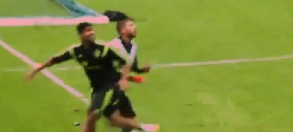 <span style="color:#f00;">"Nu se poate asa ceva!" </span>Ce i-a facut Sergio Ramos lui Diego Costa la antrenamentul Spaniei! <span style="color:#f00;">VIDEO</span>