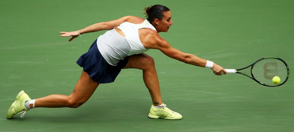 Flavia Pennetta, prima finala de Grand Slam a carierei, la 33 de ani. <span style="color:#f00;">Prima reactie a italiencei, dupa ce a eliminat-o pe Simona Halep</span>