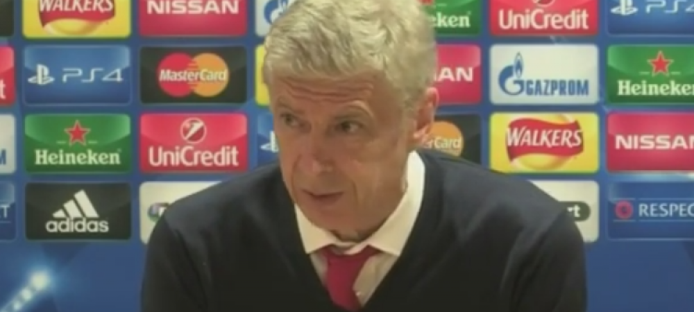 <span style="color:#f00;">Wenger, nervos in fata jurnalistilor: "Nu trebuie sa iti dau tie explicatii!" </span>Intrebarea care l-a scos din minti la conferinta <span style="color:#f00;">VIDEO</span>