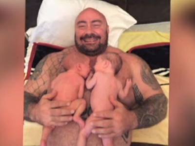 Ce Imagini Sandu Lungu Si Gemenii Lui De 3 Luni Pe Post De Greutati Sport Ro