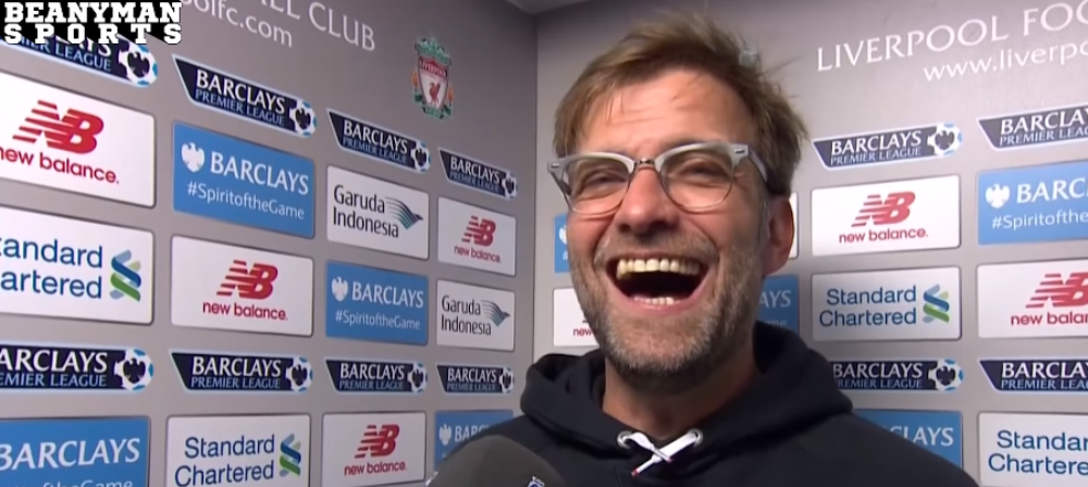 <span style="color:#f00;">"Ai aflat ca Bayern a pierdut cu Mainz?"</span> Reactie <span style="color:#f00;">SENZATIONALA </span>a lui Klopp la finalul meciului lui Liverpool cu Man. City. VIDEO