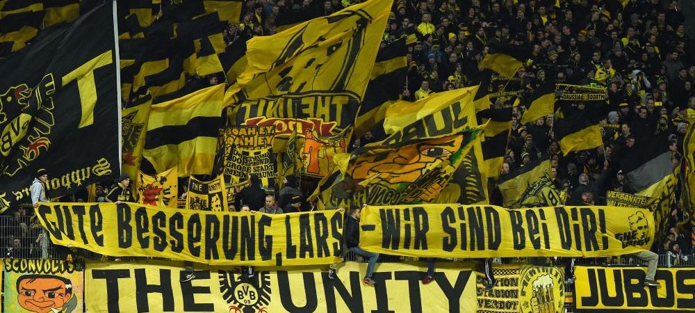<span style="color:#f00;">Tulburator: un suporter a murit pe stadion, la meciul Borussia Dortmund - Mainz. </span>Cei 81.000 de oameni prezenti au cantat "You'll never walk alone"