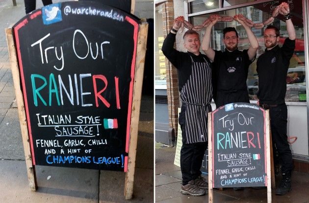 "Carnatii Ranieri, cu usturoi, chilli si un strop de Champions League!" :) <span style="color:#f00;">Noua obsesie a suporterilor lui Leicester</span>