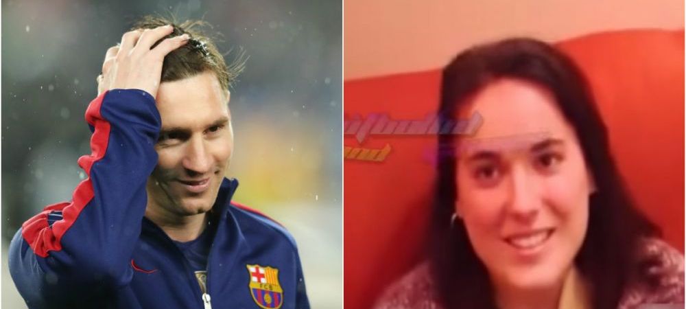Spaniolii au gasit-o pe<span style="color:#f00;"> femeia careia Messi i-a fracturat mana: </span>e mega fana Cristiano Ronaldo si are papuci cu Real Madrid :)