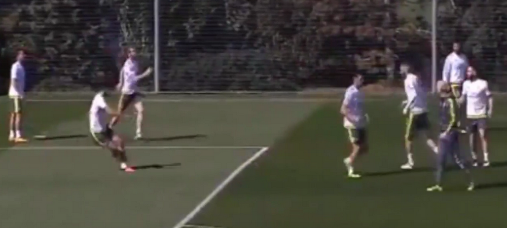 VIDEO spectaculos: Enzo Zidane a reusit<span style="color:#f00;"> 'stopul lui Neymar' chiar sub ochii tatalui sau!</span>
