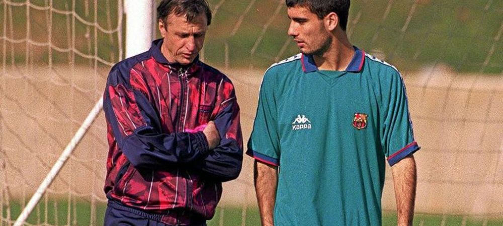 "Nu stiam nimic despre fotbal pana sa-l cunosc pe Cruyff!" <span style="color:#f00;">Cuvintele emotionante ale lui Guardiola</span>