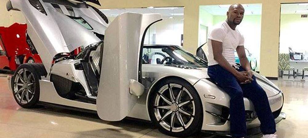 <span style="color:#f00;">Noaptea de 8 mil dolari a lui Floyd Mayweather! </span>S-a dezlantuit la meci! A venit cu 4 masini de lux si un ceas de 2 mil dolari