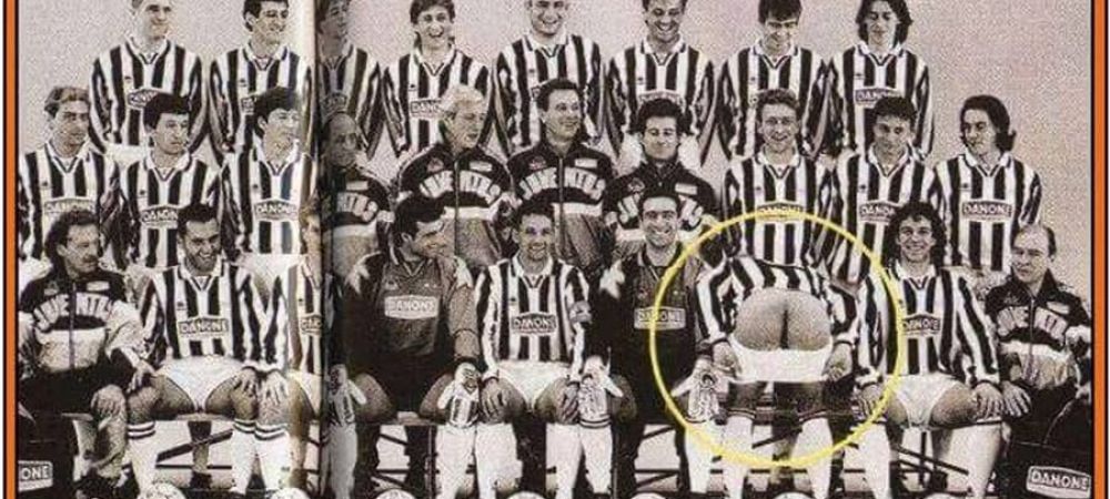 <span style="color:#f00;">IMAGINE ISTORICA! </span>Cine este jucatorul URIAS care a aparut asa in fotografia de grup a lui Juventus