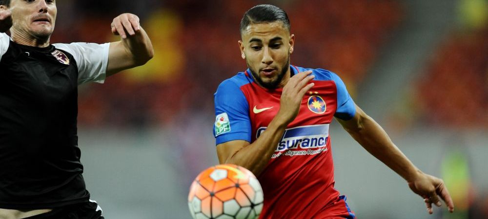 Culisele evadarii lui Hamroun de la Steaua: <span style="color:#f00;">algerianul are probleme cu banii, iar contractul propus de arabi l-ar fi salvat</span>