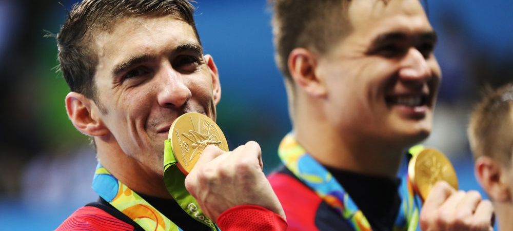 <span style="color:#f00;">Michael Phelps, a 19-a medalie de aur din istoria Jocurilor Olimpice.</span> Inotatorul i-a spulberat pe francezi la stafeta 4x100m