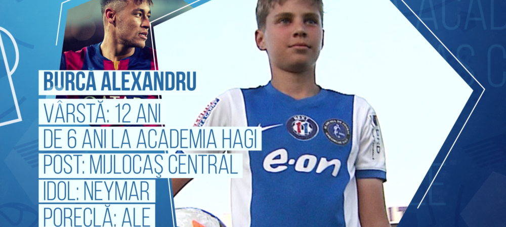 Campionii Viitorului | <span style="color:#f00;">El este viitoarea bijuterie a lui Hagi.</span> Vrea sa ajunga ca Neymar si sa il intalneasca pe Zidane