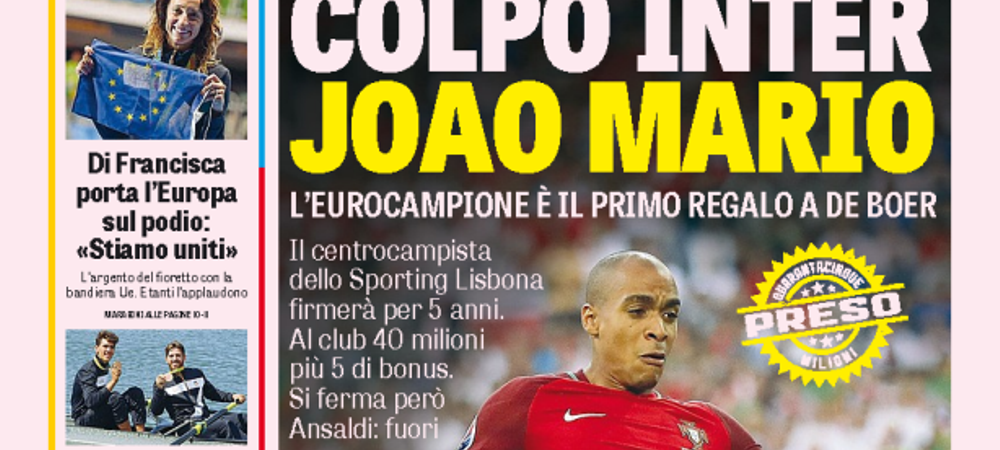 <span style="color:#f00;">Primul transfer pe care De Boer il face la Inter!</span> Campionul European pe care il aduce pentru 45 de milioane de euro