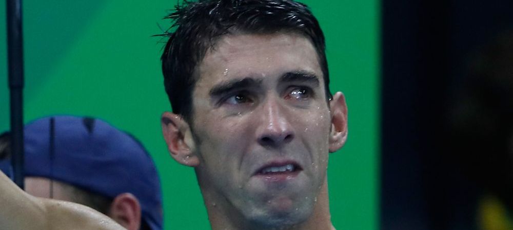 <span style="color:#f00;">LACRIMILE LUI PHELPS! </span>Momentul emotionant in care legenda din inot si-a luat adio cu un ultim aur cucerit in cariera. Vezi imagini