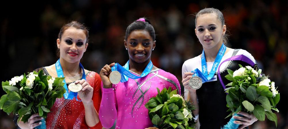 Dialog emotionant intre Simone Biles si Larisa Iordache: <span style="color:#f00;">"Ce pacat ca Larisa nu e aici!"</span>