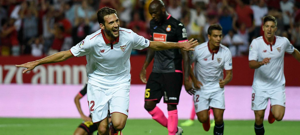 <span style="color:#f00;">Meci MONDIAL in Primera! Sevilla 6-4 Espanyol in prima etapa</span>. Cum a aratat REVOLUTIA lui Sampaoli
