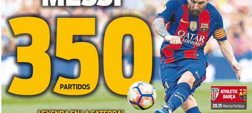 <span style="color:#f00;">Messi devine LEGENDA in Catedrala fotbalului! </span>Argentinianul joaca meciul 350 in La Liga! Cifre colosale