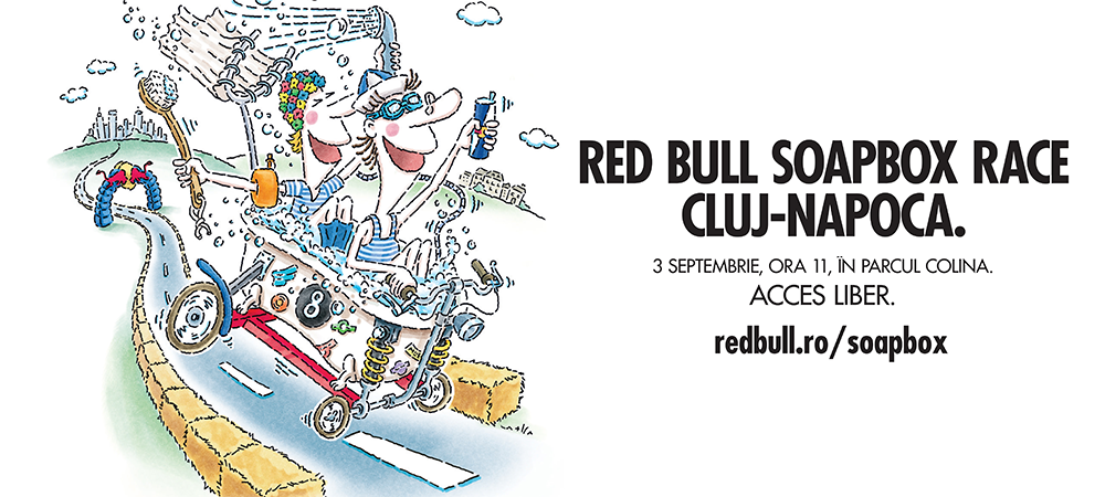 Red Bull Soapbox, sambata, la Sport.ro: <span style="color:#f00;">Am gasit proiectanti dusi cu pluta! </span>50 de echipe vor lua startul la Cluj
