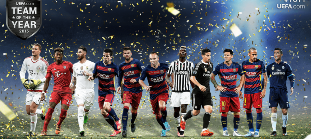 Lista Fabuloasa A Celor Mai Buni 40 De Jucatori In 2016 11 Dintre Ei Vor Intra In Echipa Anului Facuta De Uefa Sport Ro