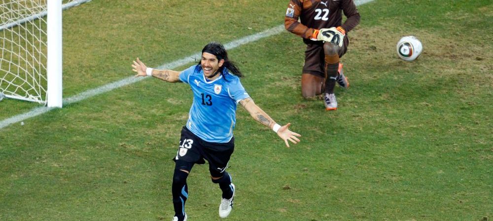 Il mai tineti minte pe "Nebunul" de la Mondialul din 2010, Sebastian Abreu?<span style="color:#f00;"> Azi a intrat in Cartea Recordurilor</span>