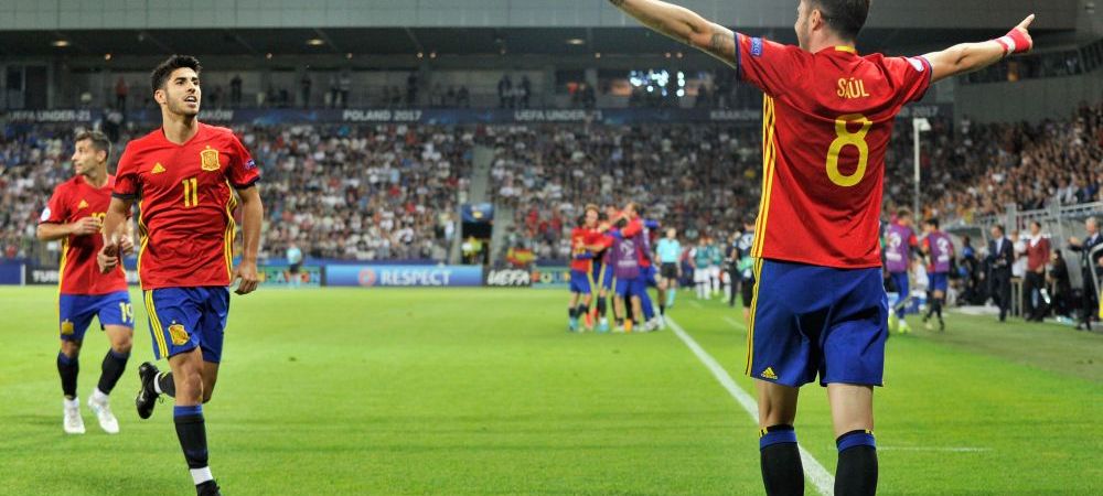 Noua bijuterie a Spaniei a semnat un contract fabulos. <span style="color:#f00;">Cati ani va sta la Atletico golgheterul U21 Saul Niguez</span>