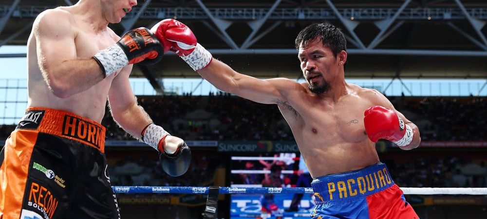 <span style="color:#f00;">Pacquiao a pierdut centura mondiala WBO</span> in fata australianului Horn. VIDEO
