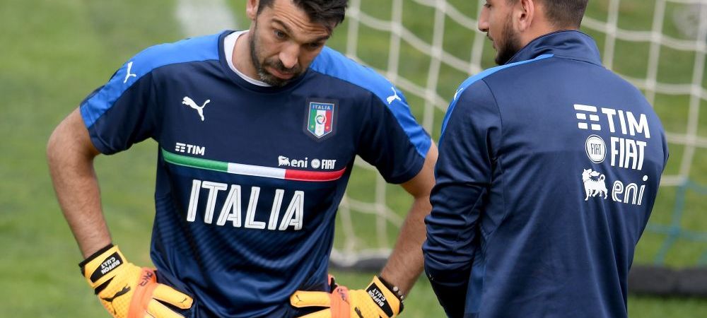 <span style="color:#f00;">Buffon l-a sunat pe Donnarumma, </span>dupa ce portarul Milanului a fost "atacat" cu dolari de ultrasi. Ce i-a spus