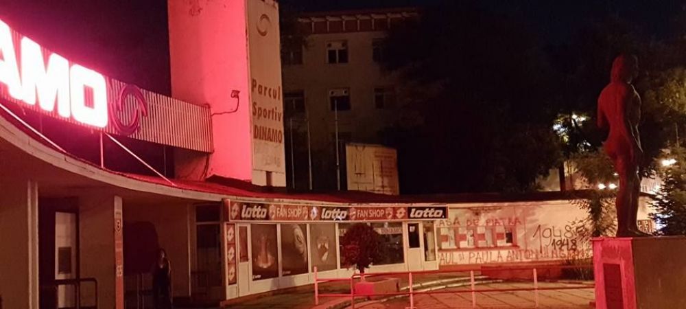 "Te asteptam acasa"! <span style="color:#f00;">Dinamovistii au vandalizat zidurile stadionului Stefan cel Mare. </span>Ce transfer au cerut
