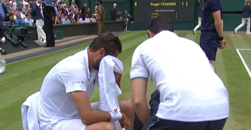 Imagini emotionante in finala Wimbledon! <span style="color:#f00;">Marin Cilic a izbucnit in lacrimi. Ce s-a intamplat</span>