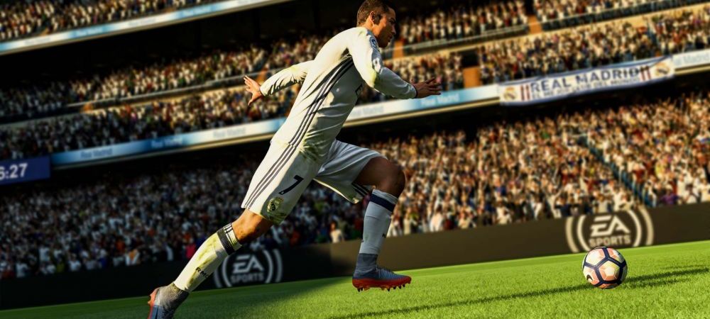 <span style="color:#f00;">Lovitura libera a lui Ronaldo, noul element din FIFA18! </span>Cum au mutat executia starului de la Real in joc
