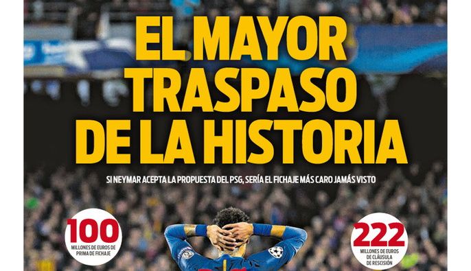 <span style="color:#f00;">"Ultimele ore ale lui Neymar la Barca"</span> Catalanii anunta cel mai scump transfer din istorie! <span style="color:#f00;">Cand ajunge la PSG</span>