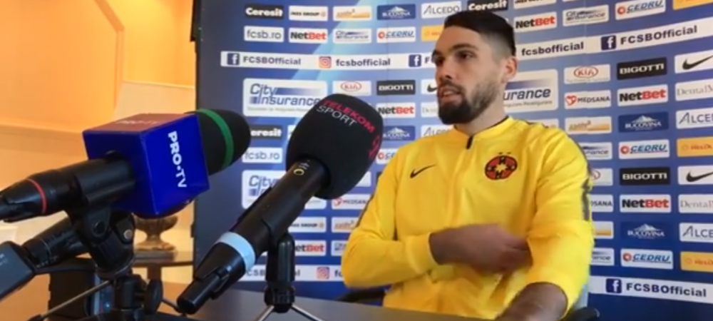 GAMAN, STEAUA // <span style="color:#f00;">"Da' de ce sa n-ajung aici? Ce te mira asa?!"</span> Valerica Gaman, la prima conferinta de presa dupa ce a devenit stelist