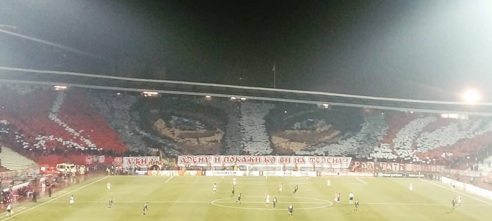 <span style="color:#f00;">Steaua Rosie 0-0 CSKA Moscova, </span>in primul meci al saisprezecimilor UEL. Atmosfera senzationala la Belgrad