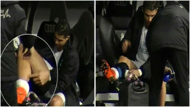 <span style="color:#f00;">PANICA pentru Real Madrid inaintea marelui meci cu Paris Saint-Germain! </span>Ce a patit Cristiano Ronaldo la meciul cu Getafe