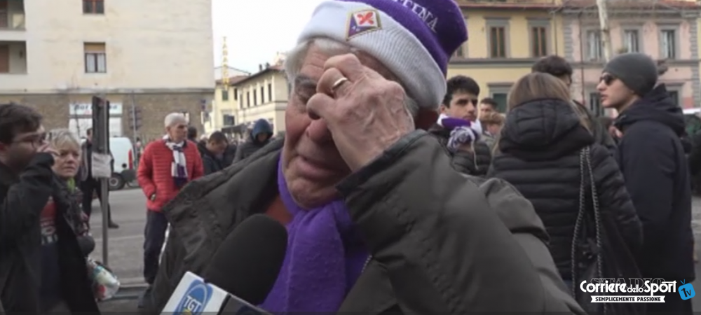 <span style="color:#f00;">Sute de oameni la stadion pentru Astori! </span>Ce s-a intamplat azi la Firenze
