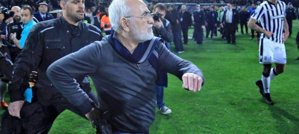 <span style="color:#f00;">Mandate de ARESTARE in urma incidentelor de la PAOK - AEK! </span>Ce risca patronul echipei antrenate de Razvan Lucescu