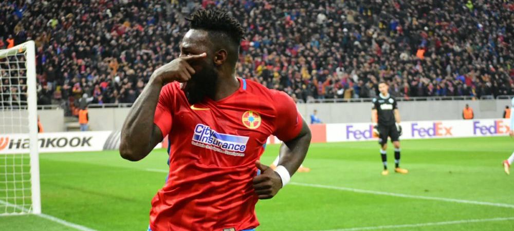 <span style="color:#f00;">Alarma la Steaua: Gnohere s-a accidentat</span> si e incert pentru derbyul cu CFR! Ce spune Dica despre primul 11