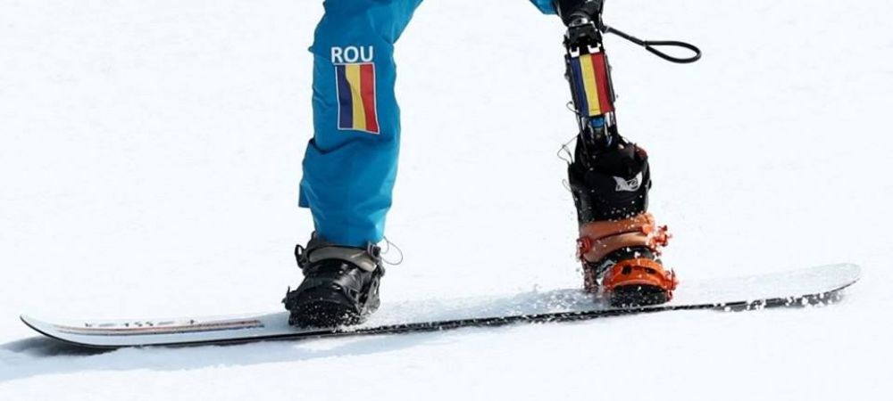 <span style="color:#f00;">Mihaita Papara, singurul roman participant la Jocurile Paralimpice</span> de iarna: locul 11 la snowboard cross si slalom